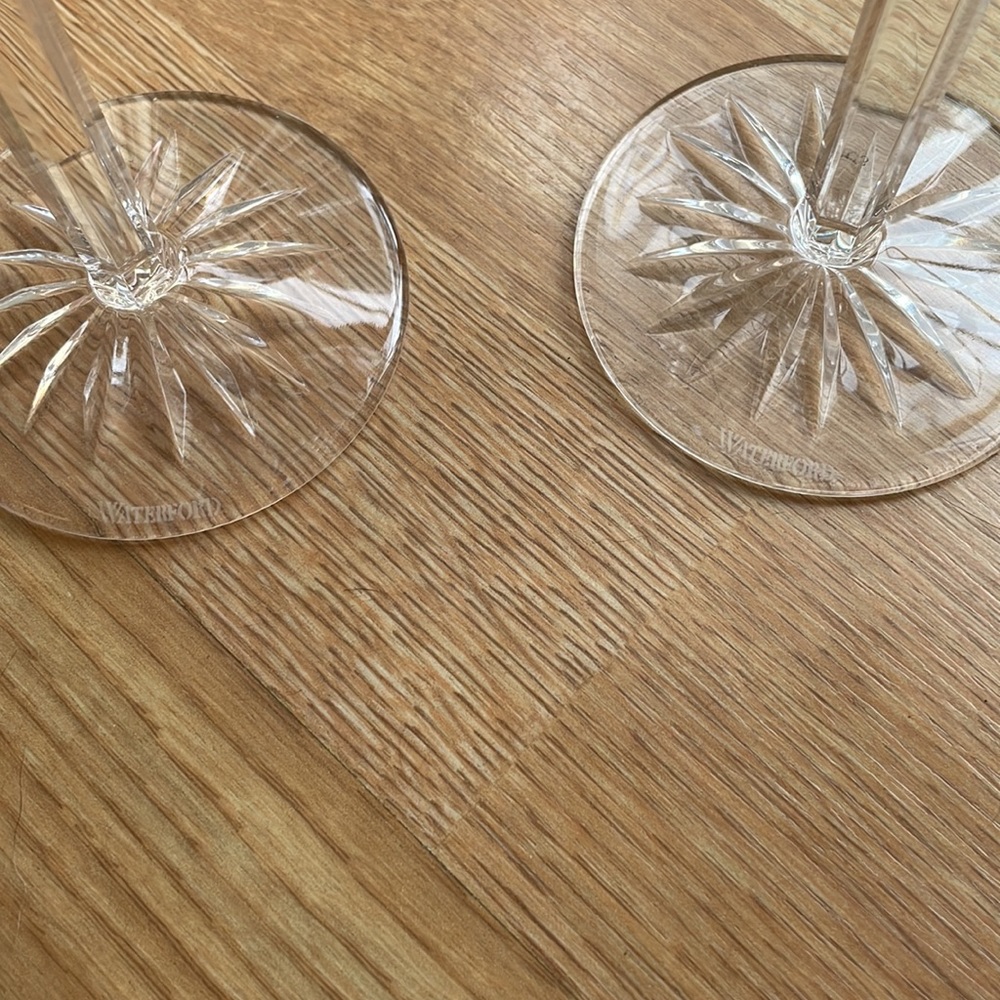 2 Marquis Waterford Crystal Wine Glasses - Picture 3 of 4